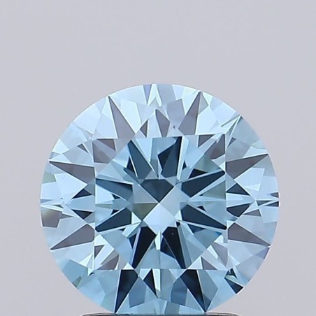 Diament laboratoryjny o barwie fantazyjnej szlif okrągły, 2.01ct, VVS2, Fancy Vivid Blue, IGI LG728538743